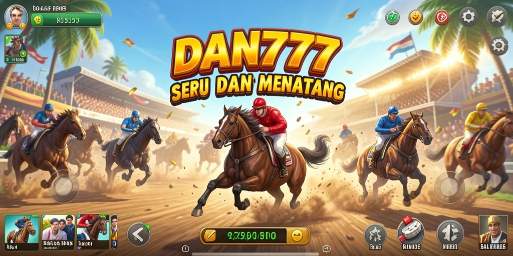 Gameplay mendebarkan dan seru dalam balapan yang kompetitif.