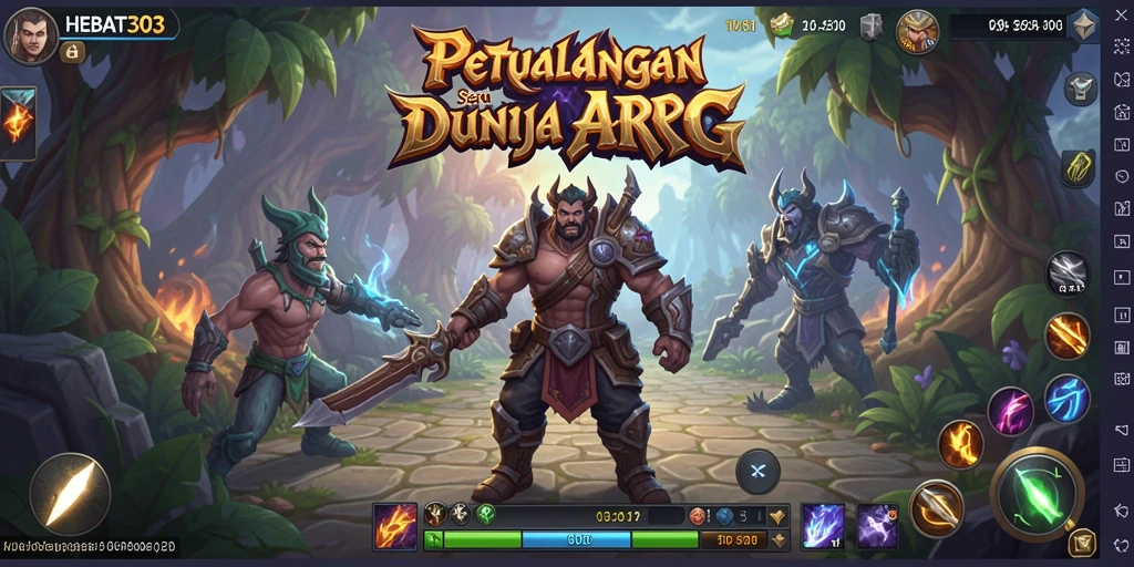 Gameplay seru HEBAT303 dalam dunia ARPG.