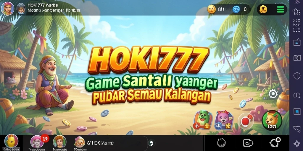 Tampilan gameplay HOKI777 yang seru dan menarik.