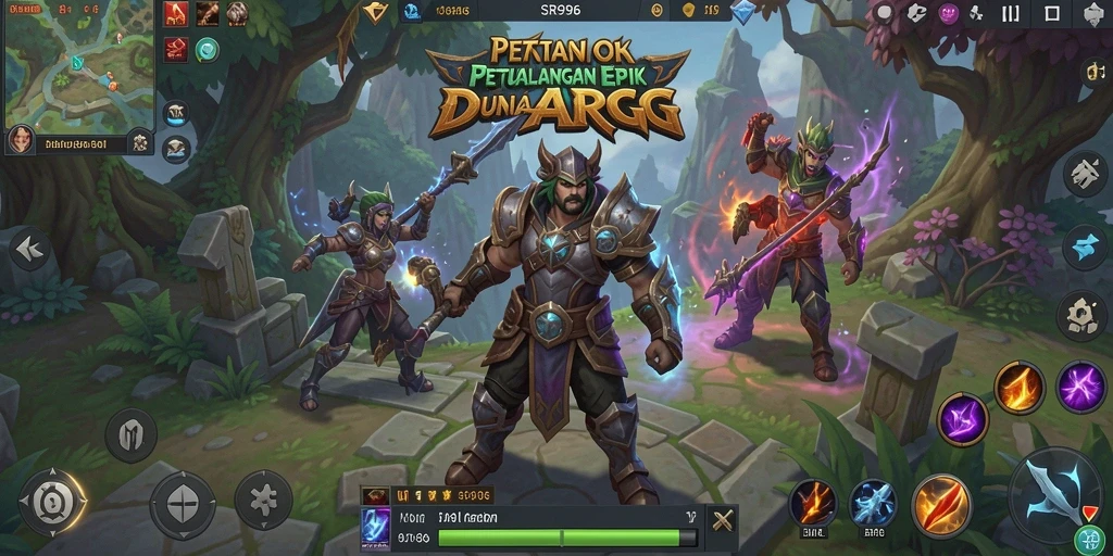 Screenshot menunjukkan aksi seru dalam gameplay ARPG.